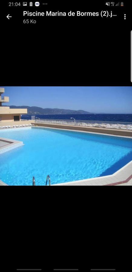 Face Mer Entre Plage Et Marina Bormes-les-Mimosas Exterior photo